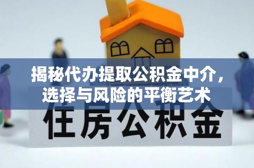 宁明揭秘代办提取公积金中介，选择与风险的平衡艺术