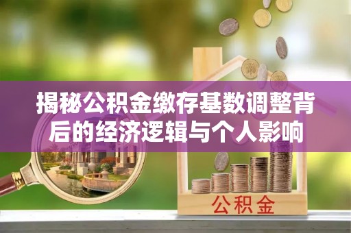宁明揭秘公积金缴存基数调整背后的经济逻辑与个人影响