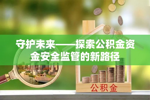 宁明守护未来——探索公积金资金安全监管的新路径